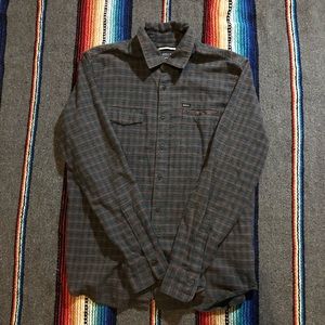 RVCA flannel size small